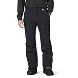 Amazon Essentials Herren Wasserfeste, Isolierte Snowboard- Und Ski-Schneehose, Schwarz, XL