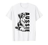 Australian Shepherd Aussie Hund Herrchen Frauchen Hunde T-Shirt