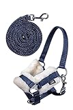 HKM SPORTS EQUIPMENT Hobby Horse Halfterset (Navy)