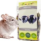 Mixerama Chinchillas Blütenvielfalt - getreidefreies Futter als Ergänzung für Chinchillas Größe 100 g