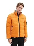 TOM TAILOR Herren Puffer-Jacke mit abnehmbarer Kapuze