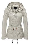 ONLY Damen Parka Jacke onlLORCA Spring Parka Jacket CC OTW, Gr. 34 (Herstellergröße: XS), Beige (Peyote Peyote)