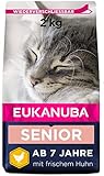 Eukanuba Senior Katzenfutter trocken - Premium Trockenfutter speziell auf die Bedürfnisse älterer Katzen ab 7 Jahre abgestimmt, 2 kg