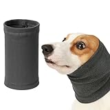 KOLZEMV hundeschal Hund Snood Hund Ohrenschützer für Hunde Gehörschutz Hund Hoodie für Hund Hals und Ohrenwärmer Hund Ohrenschützer Lärmschutz Haustier Snood für Hunde und Katzen (M)