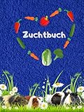 Meerschweinchen Zuchtbuch Meerschweinchenzuchtbuch alle Rassen Meerschweinchenzucht Wurfstärke Nachwuchs Kreuzungen im Bestandsbuch dokumentieren ... Tagebuch Hobbyzüchter Geschenkidee Blau 04