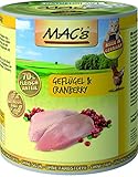 MAC's Cat Geflügel & Cranberry (getreidefrei) 6 x 800 g