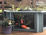 Garten-Aquarium Lily, klare Sichtfenster - Seagrass Green