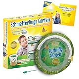 Insect Lore Gutschein Set: Schmetterlingszucht für Kinder & Erwachsene – Schmetterlingsgarten ohne lebende Raupen - Heimische Arten | Raupen züchten - Schmetterlingshabitat für zu Hause ab 3 Jahren
