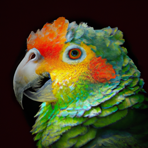 Papageien-Art: Orangehaubenamazone