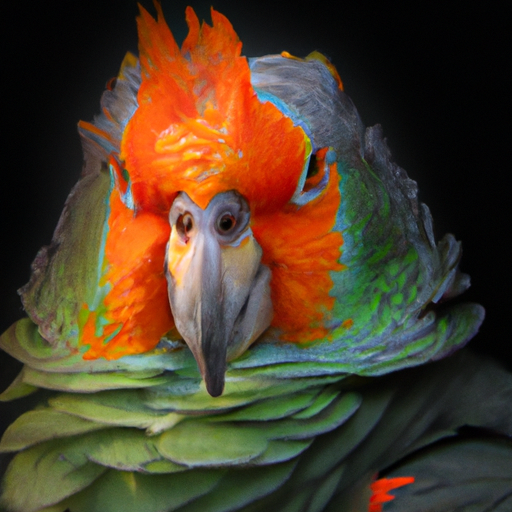 Papageien-Art: Orangehaubenamazone