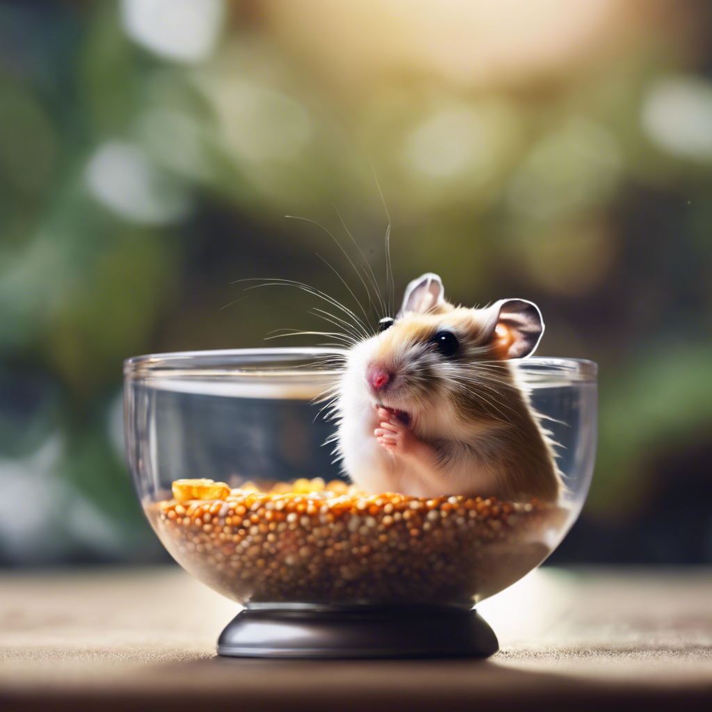 Kann ein Hamster aus einem Napf trinken?