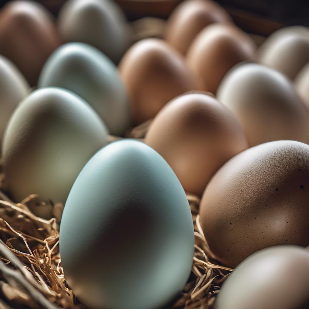 Die einzigartigen Eier ⁣der Araucana Hühner: Was legen sie?