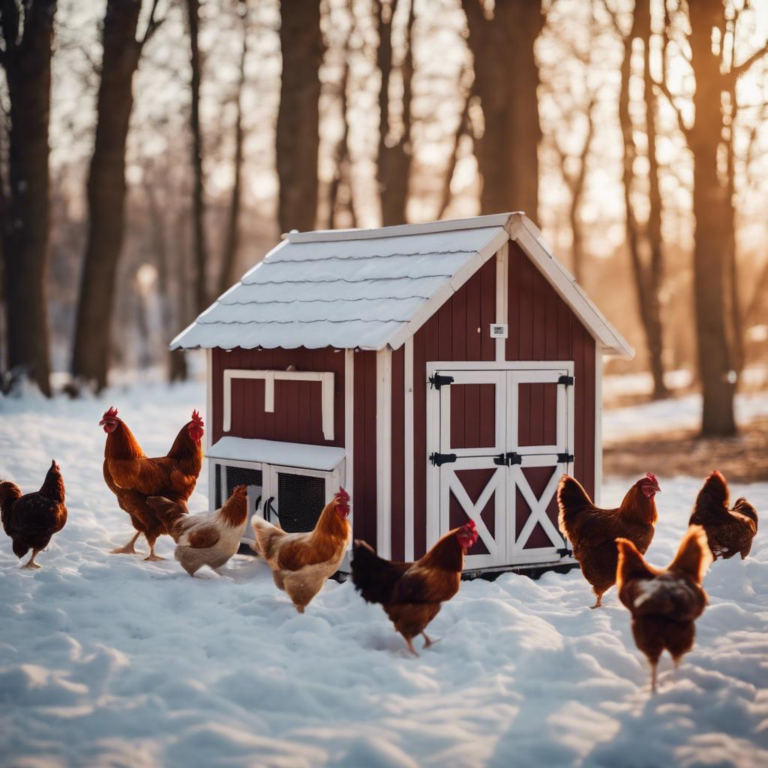 10 Hühner? Hol dir jetzt den perfekten, winterfesten Hühnerstall!