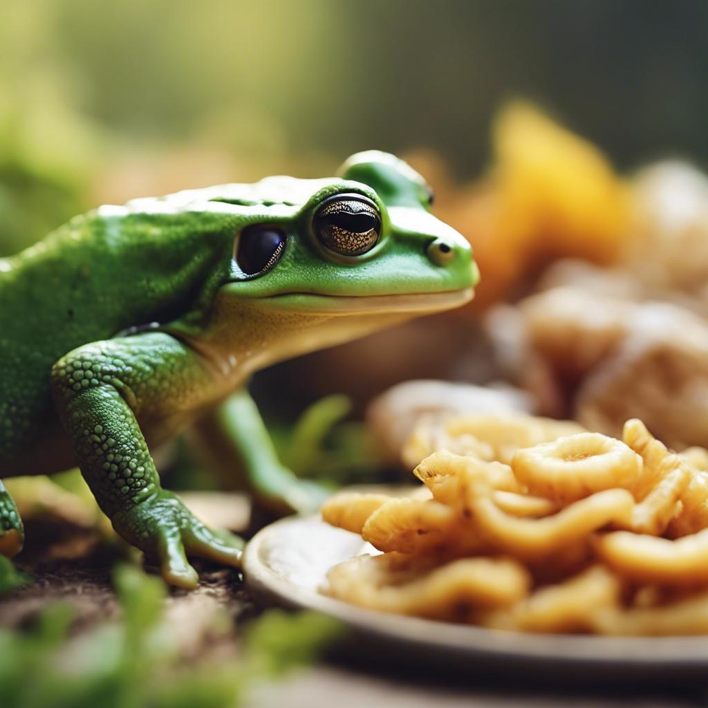 Alles über das richtige Futter für deine Amphibien-Freunde 1 Goldenfellnase Alles über das richtige Futter für deine Amphibien-Freunde