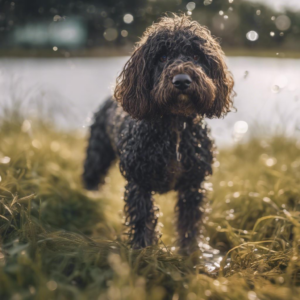 Entdecke den Wetterhoun: Alles über den Friesischen Wasserhund!