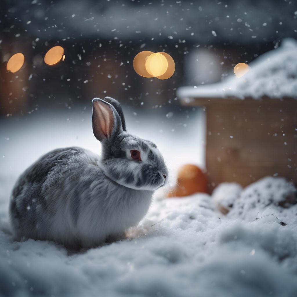 Wie Du Deine Kaninchen im Winter richtig fütterst und unterbringst