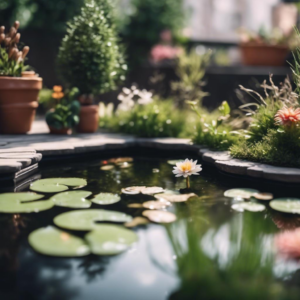 Der Mini-Teich für deine Terrasse – Entdecke das Miniteich Komplettset!