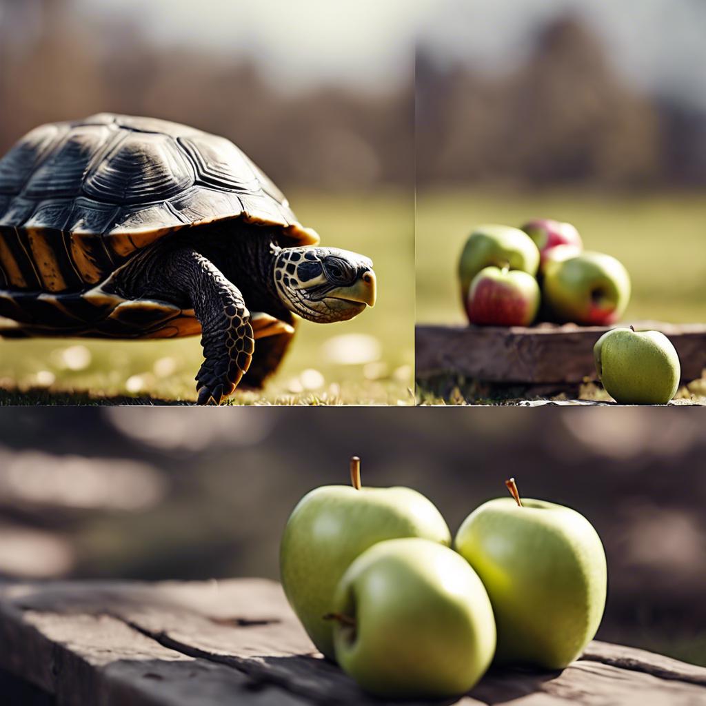 Können Schildkröten Äpfel essen? Lass uns das herausfinden!