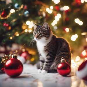 Warum Deine Katze Weihnachtsdeko lieben könnte – und warum das gefährlich ist!