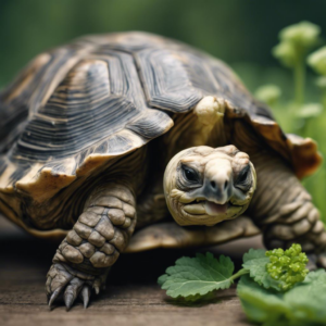 Wie Du Deine Landschildkröte mit Knoblauchsrauke glücklich und gesund hältst!