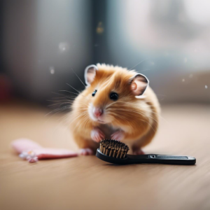 Mit dieser speziellen Hamsterbürste hältst Du das Fell Deines Hamsters gesund!